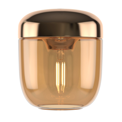 Závesné svietidlo Acorn Amber Brass                    