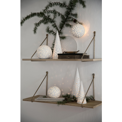                             Svícen Nobili Tree White 25,5 cm                        
