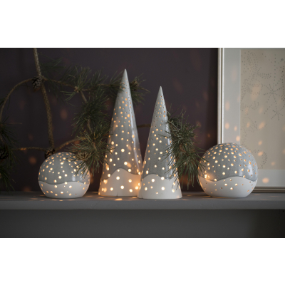                             Svícen Nobili Tree Grey 25,5 cm                         