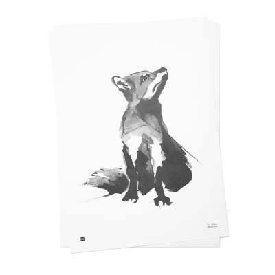                             Plakát Fox velký 50x70 cm                        