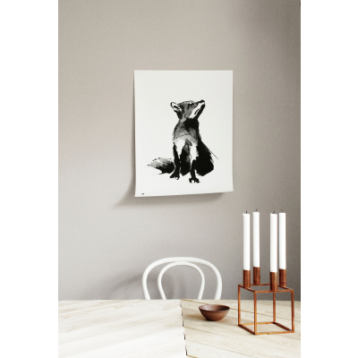                             Plakát Fox velký 50x70 cm                        