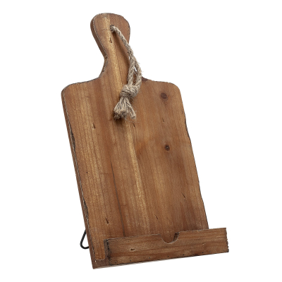 Dřevěný stojan na kuchařku Acacia Vintage                    