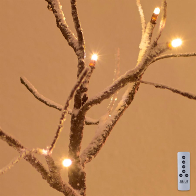                             Svítící zasněžený stromek Kate 50 cm                        