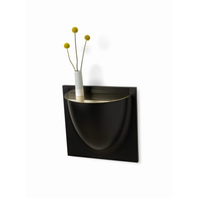                             Nástěnný květináč VertiPlants BIO Black 30 cm                        
