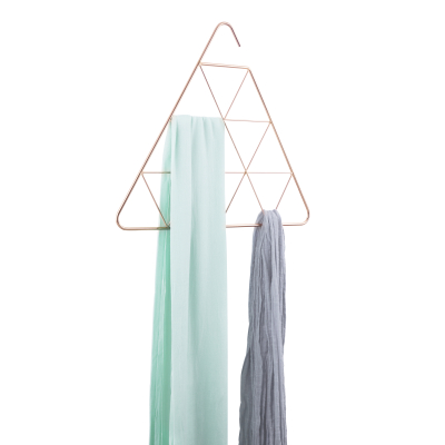                             Věšák na šátky Pendant Triangle měděný                        
