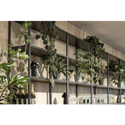                             Květináč Flowerpot s podmiskou Grey S                        