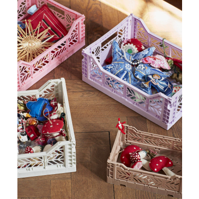                             Úložný box Crate Lavender M                        