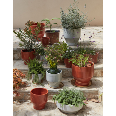                             Venkovní květináč Edge Pot Light Grey M                        