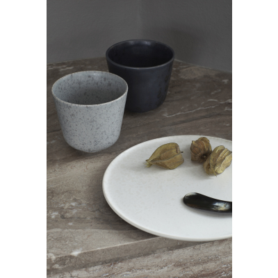                             Keramický hrnek Ombria šedý 3 dl                        