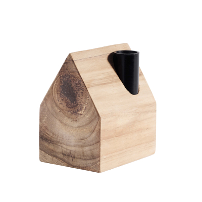 Teakový svícen House Lige                    