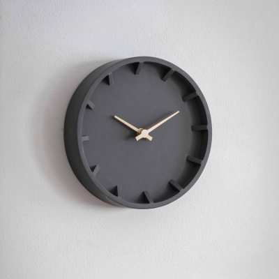                             Nástěnné hodiny Raven Dark Grey                        