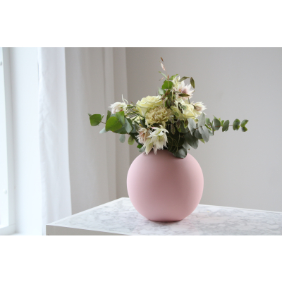                             Guľatá váza Ball Dusty Pink 20 cm                        