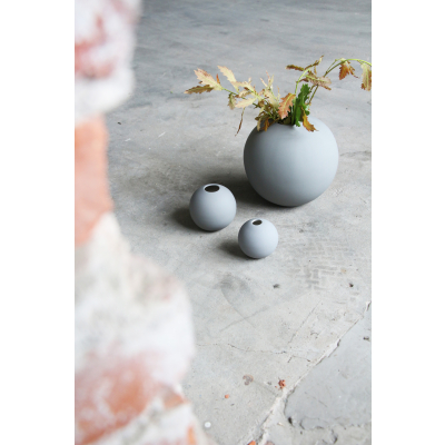                             Guľatá váza Ball Grey 20 cm                        