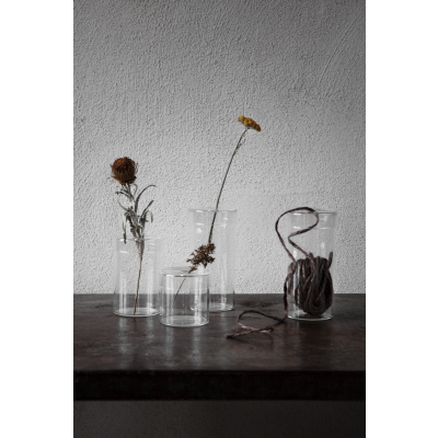                            Sklenená váza s viečkom Vas 7 cm                        