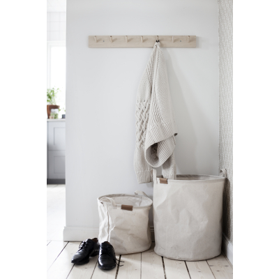                             Textilní úložný koš Förvaring Grey 30 cm                        