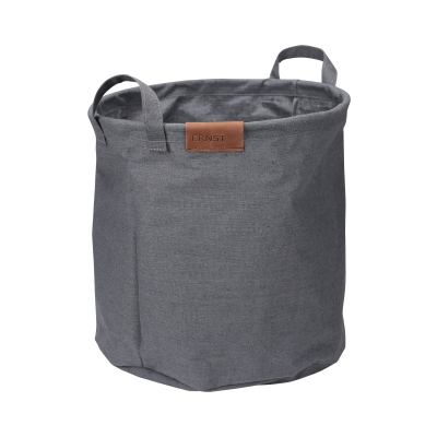 Textilní úložný koš Förvaring Grey 30 cm                    