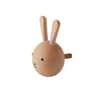                             Dřevěný dětský háček Rabbit                        