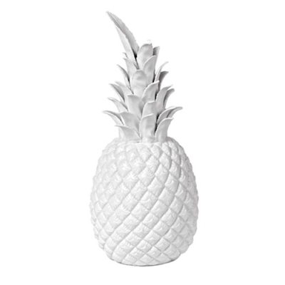 Dekorativní ananas bílý                    