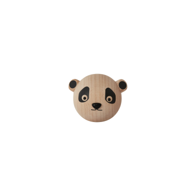 Dřevěný dětský háček Panda                    