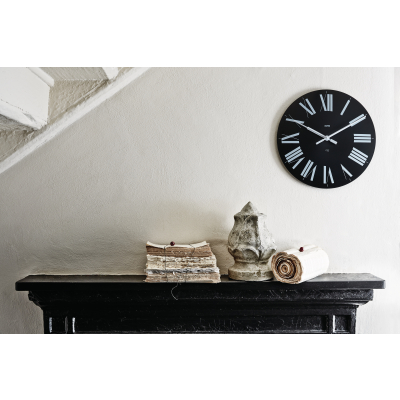                             Nástěnné hodiny Firenze šedé 36 cm                        