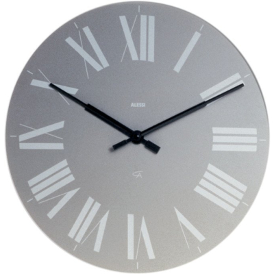 Nástěnné hodiny Firenze šedé 36 cm                    
