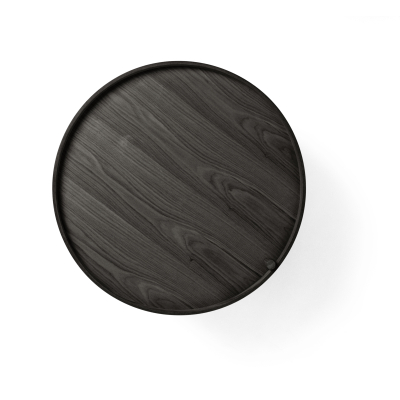                             Stolek Turning Table Black Stained Ash 65 cm                        