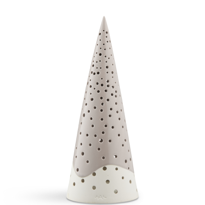 Svícen Nobili Tree Warm Grey 30 cm                    