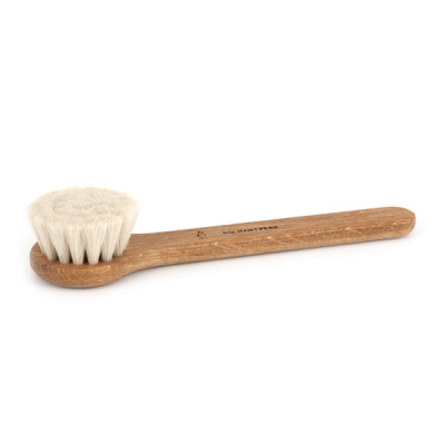 Masážní kartáč na tvář z kozího vlasu Natural                    