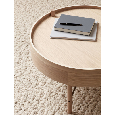                             Stolek Turning Table White Oak 65 cm                        