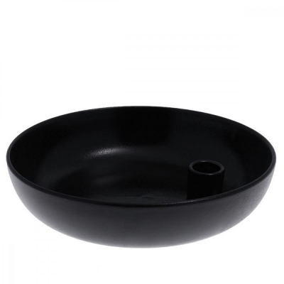                             Keramický svícen Lidatorp Glossy Black XL                        