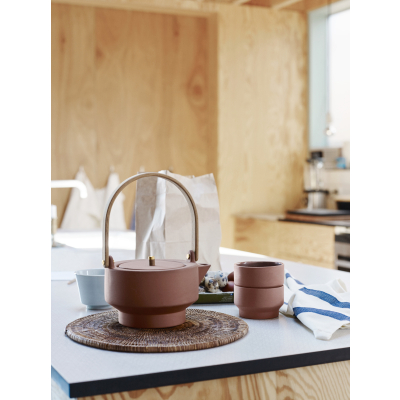                             Čajová konvice Terracotta Edge Teapot 8 dl                         