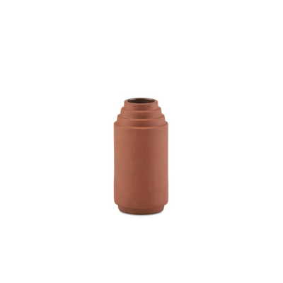 Terakotová váza Edge Vase 16 cm                    