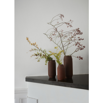                             Terakotová váza Edge Vase 16 cm                        