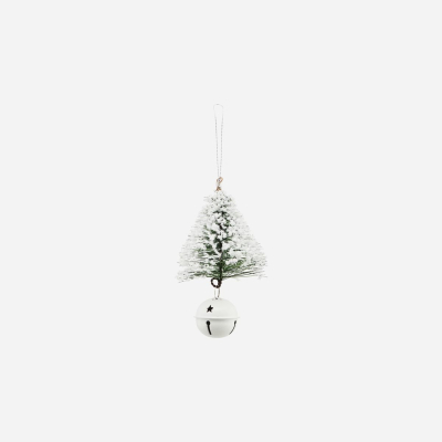 Vánoční ozdoba Tree and Bell White                    