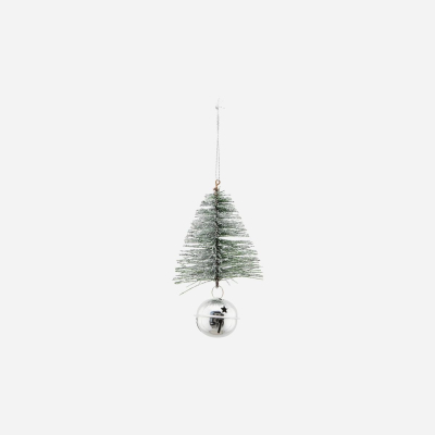 Vianočný stromček a zelený zvonček                    