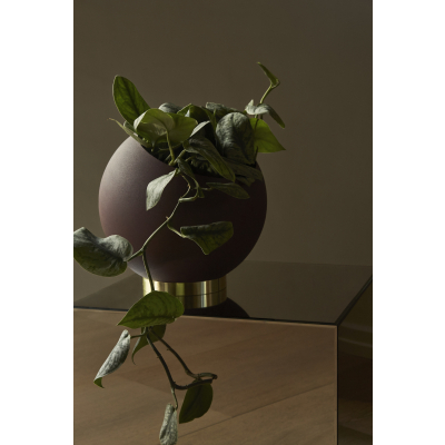                             Kvetináč Globe Bordeaux 17 cm                        