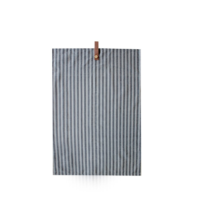 Kuchyňská utěrka Kvarnasen Grey Stripe 50x70 cm                    