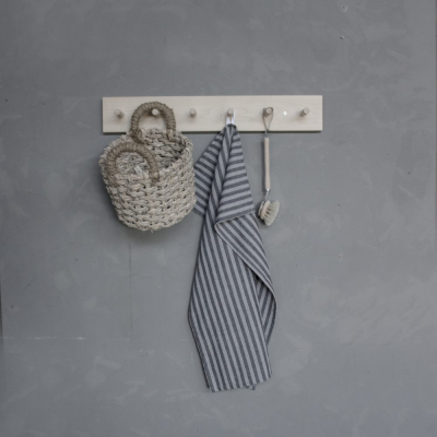                             Kuchyňská utěrka Kvarnasen Grey Stripe 50x70 cm                        