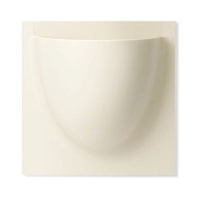 Nástěnný květináč VertiPlants Oyster White 15 cm                    