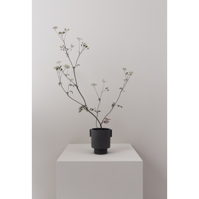                             Kameninový květník Inka Pot Anthracite 16 cm                        