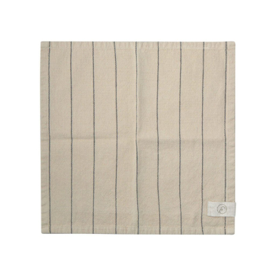 Bavlněné prostírání Stripes Natur 40x40 cm                    