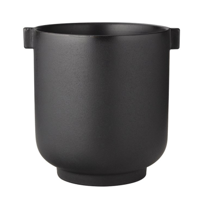 Květináč Kruka Black 22,5 cm                    
