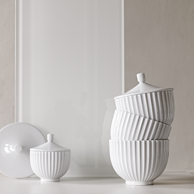                             Porcelánová dóza Lyngby Bonbonniere 10 cm                        