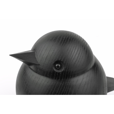                             Dřevěný ptáček Baby Sparrow Black Stained Oak                        