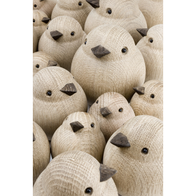                             Dřevěný ptáček Mama Sparrow Natural Oak                        