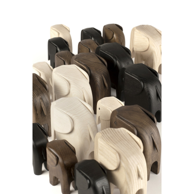                             Dřevěný slon Elephant Natural Ash                        