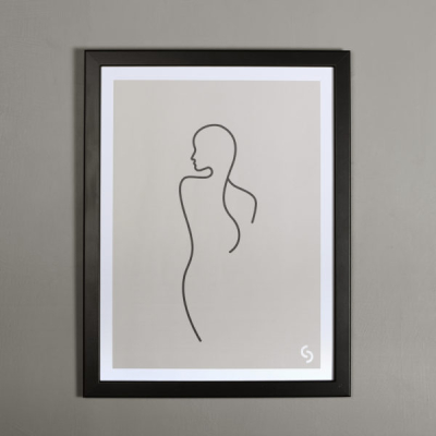                             Plakát She Silhouette 50x70 cm                        
