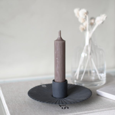 Keramický svícen Holmby Dark Grey S                    