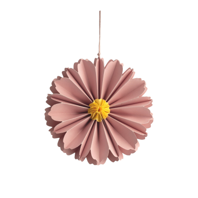 Papírová dekorace Blomsterhult Pink 15 cm                    