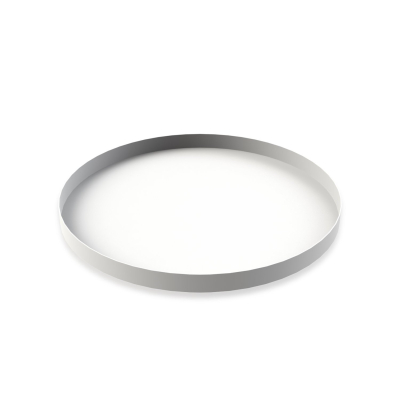 Tác Circle White 40 cm                     
